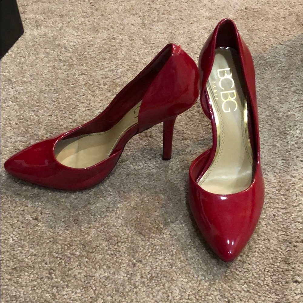 Cherry red bcbg Paris heels